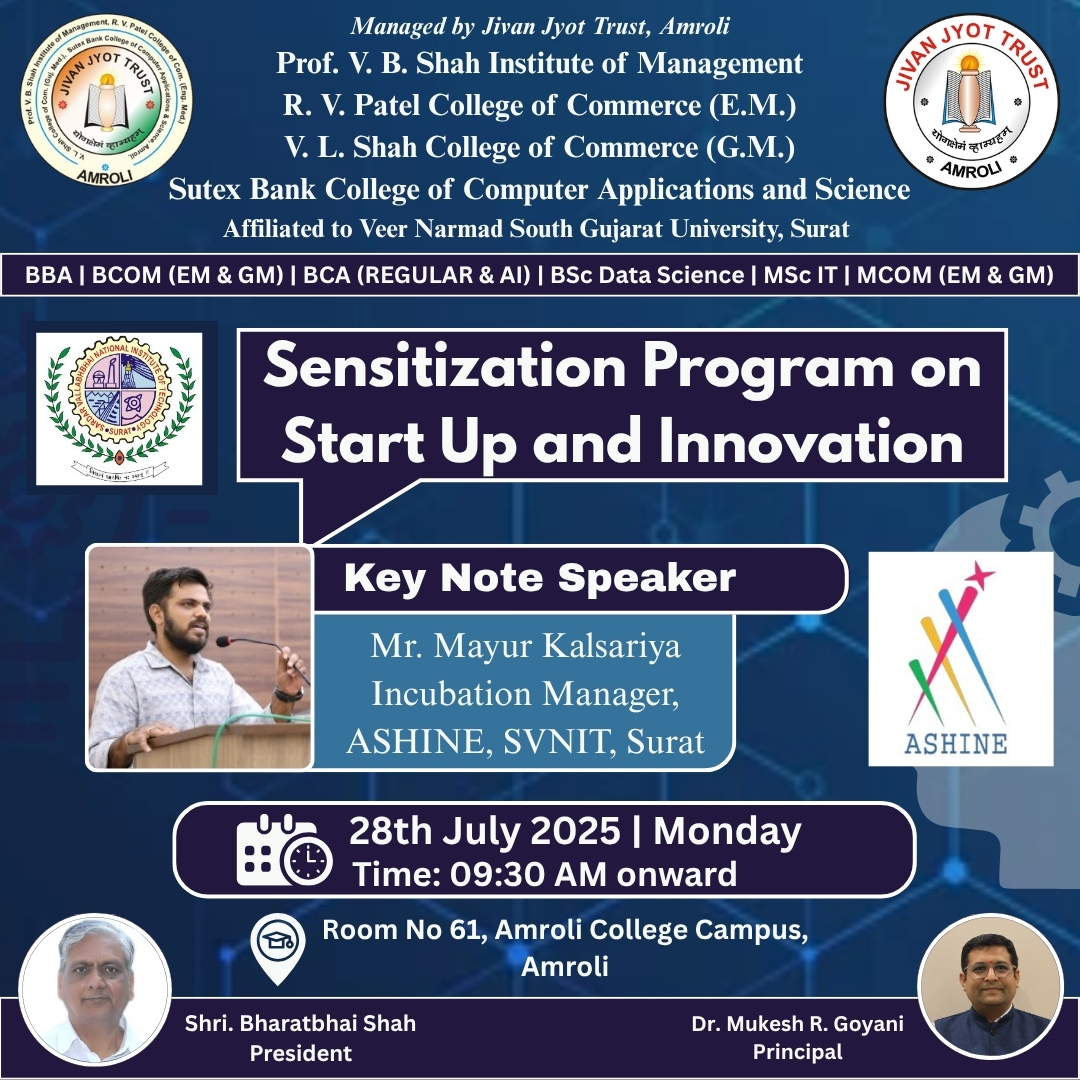 Sensitisation Program on Start Up and Innovation